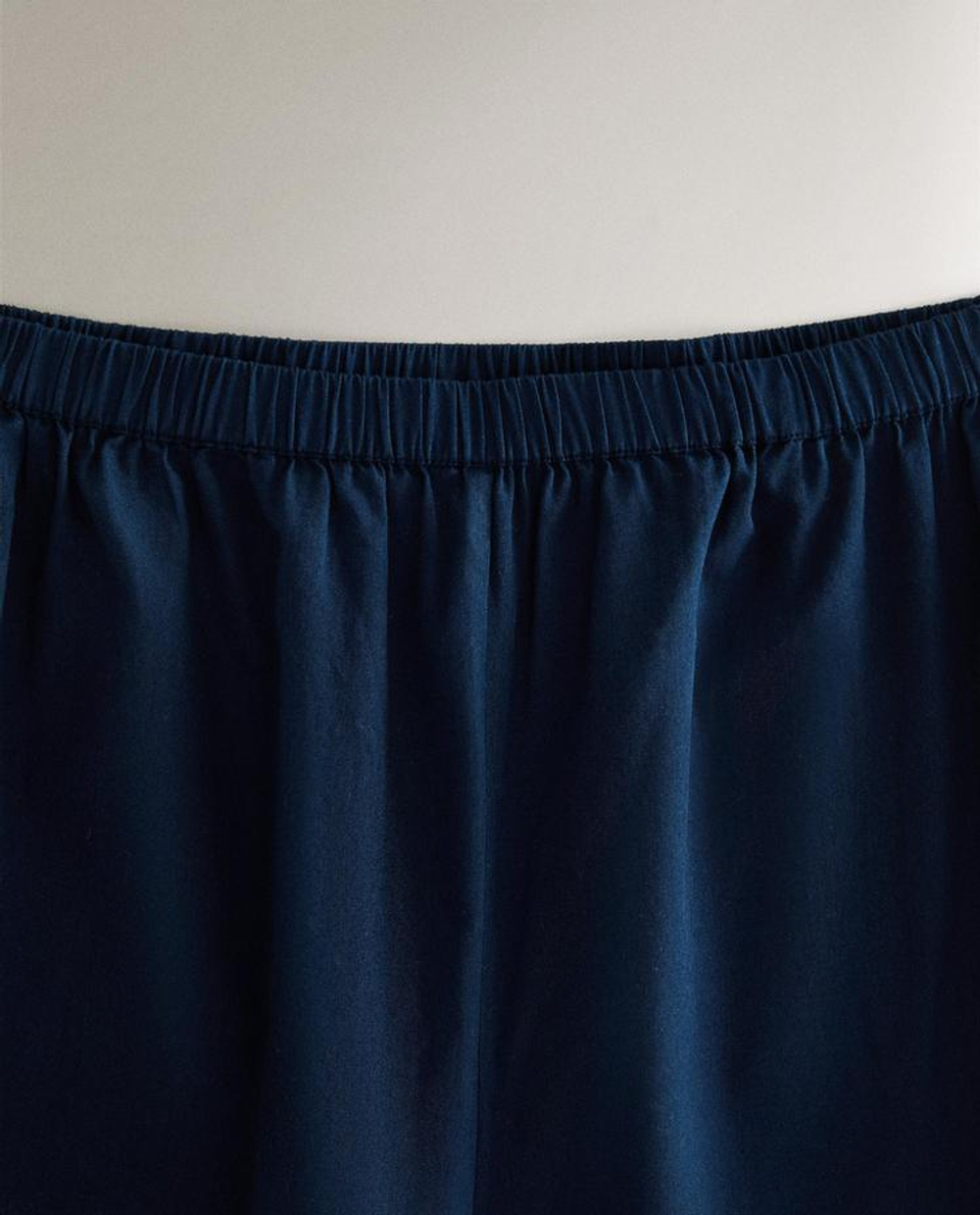 ZARA HOME ПИЖАМА С РОЖДЕСТВЕНСКОЙ ВЫШИВКОЙ, СИНИЙ