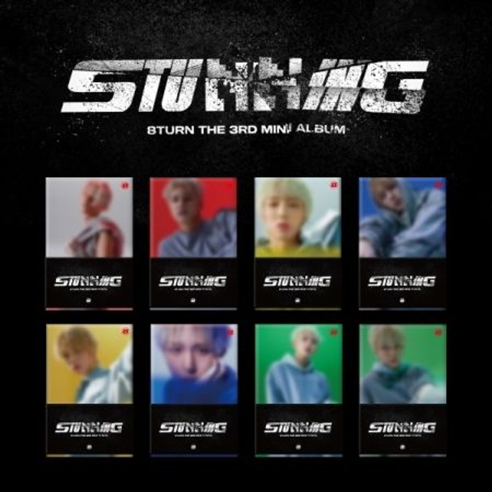Альбом 8TURN - STUNNIN 3rd Mini Album POCA Version RANDOM Cover
