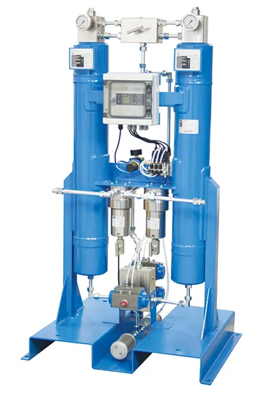 Осушитель высокого давления с холодной регенерацией Remeza RED-HP 050 PN250