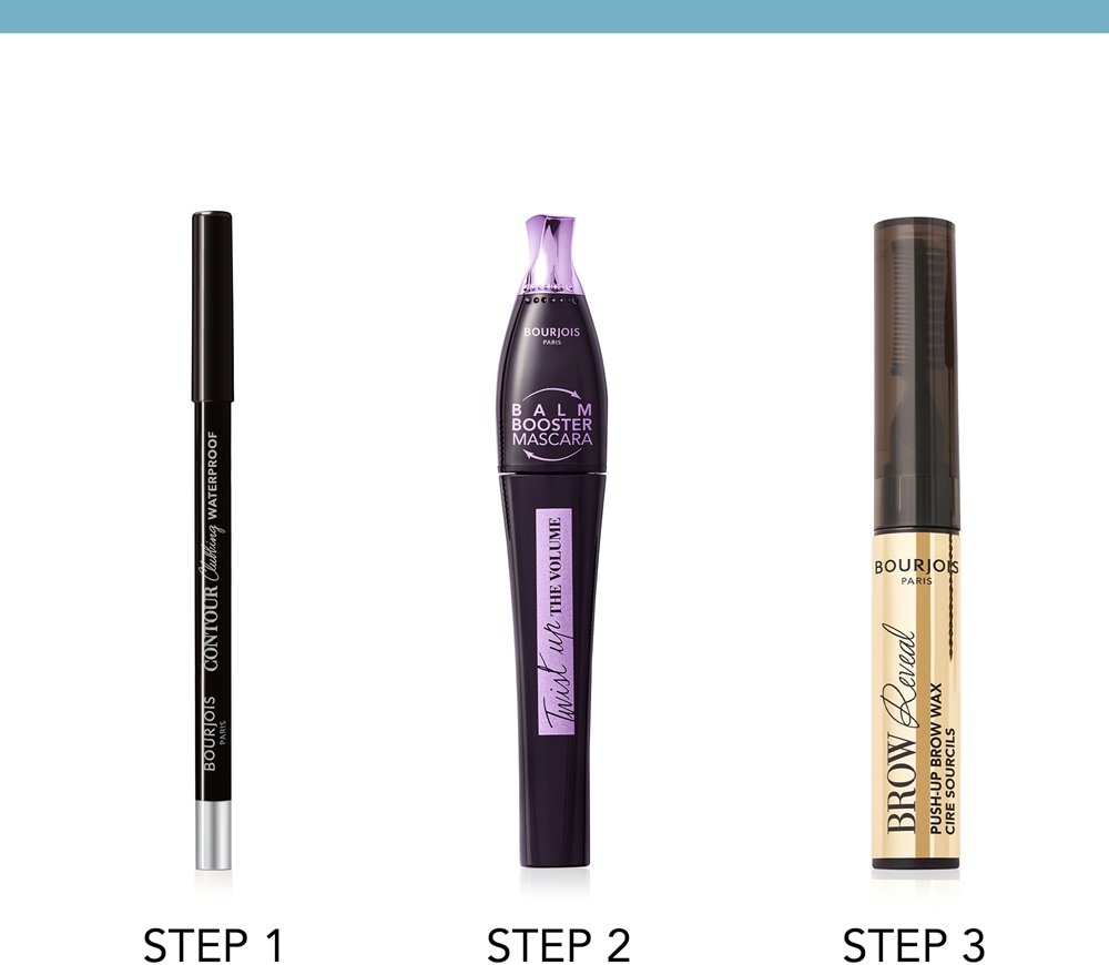 Bourjois Twist Up The Volume - Тушь для ресниц, увеличивающая объем с щеточкой 2 в 1 оттенок 22 Black Balm, 8 ml