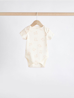Боди с коротким рукавом для малышей Next N95-280, 5 шт., Бежевый