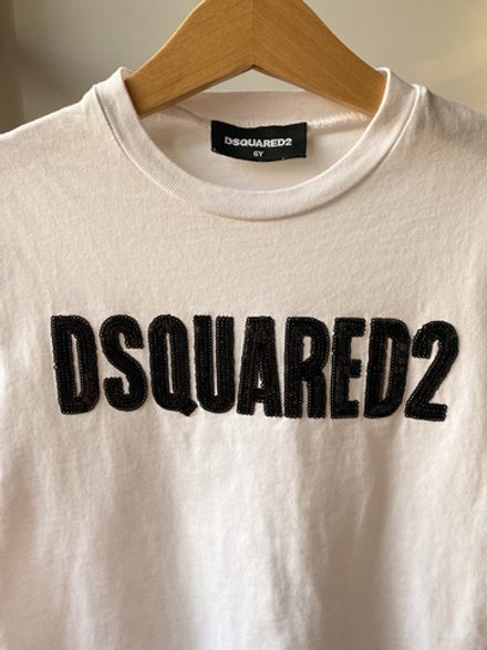 Хлопковая футболка Dsquared2, 116
