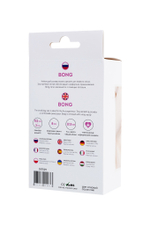 Анальная втулка ToDo by Toyfa Bong розовая 12,5 см