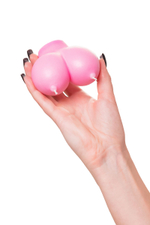 Розовая свеча «Сиськи» - 150 гр. (Цвет: розовый)