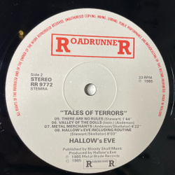 Винтажная виниловая пластинка LP Hallows Eve Tales Of Terror (Holland 1985)