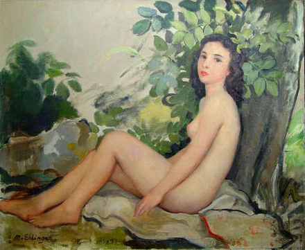 Maurice Ehlinger (1896-1981) - эротическое искусство французского художника