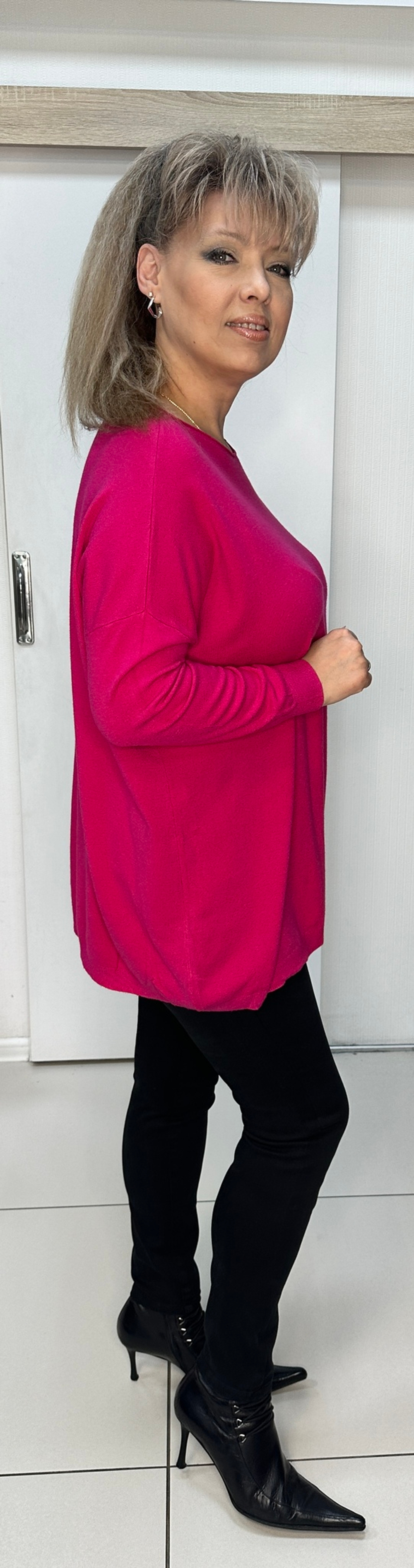 Джемпер-туника с "зайчиком" в кармашке