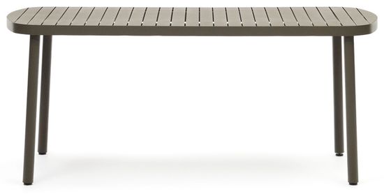 Joncols Уличный алюминиевый стол с зеленой отделкой 180 x 90 см Испания La Forma