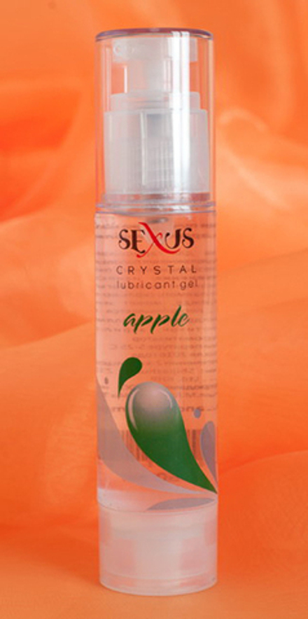 Увлажняющий лубрикант с ароматом яблока Crystal Apple