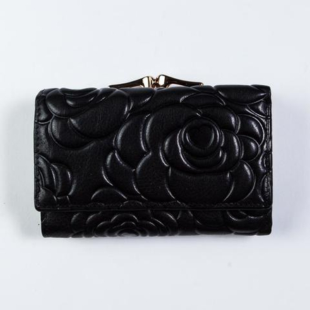 Кошелёк женский чёрный Dublecity DC220-200A