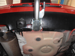 Оцинкованный фаркоп на Volkswagen Polo IV 2001-2009 (без электрики), Galia V042A