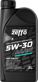 Синтетическое моторное масло 5W-30 A5/B5