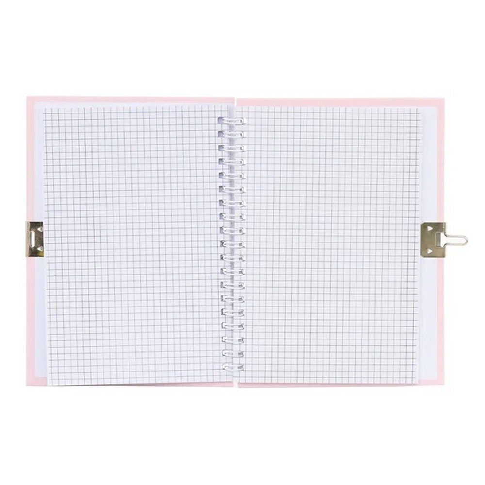 Блокнот детский Basir на замке, формат А6, серия "Мишки", переплет 7БЦ, 18*13.5 см, 48 листов, ассорти