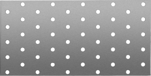 Пластина соединительная ПС-2.0, 100х200 х 2мм, ЗУБР