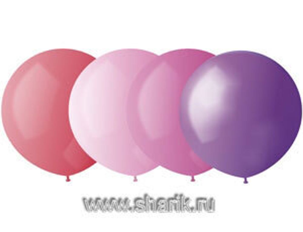 Шар (27"/69 см) 80 Пастель Ассорти 10 шт.