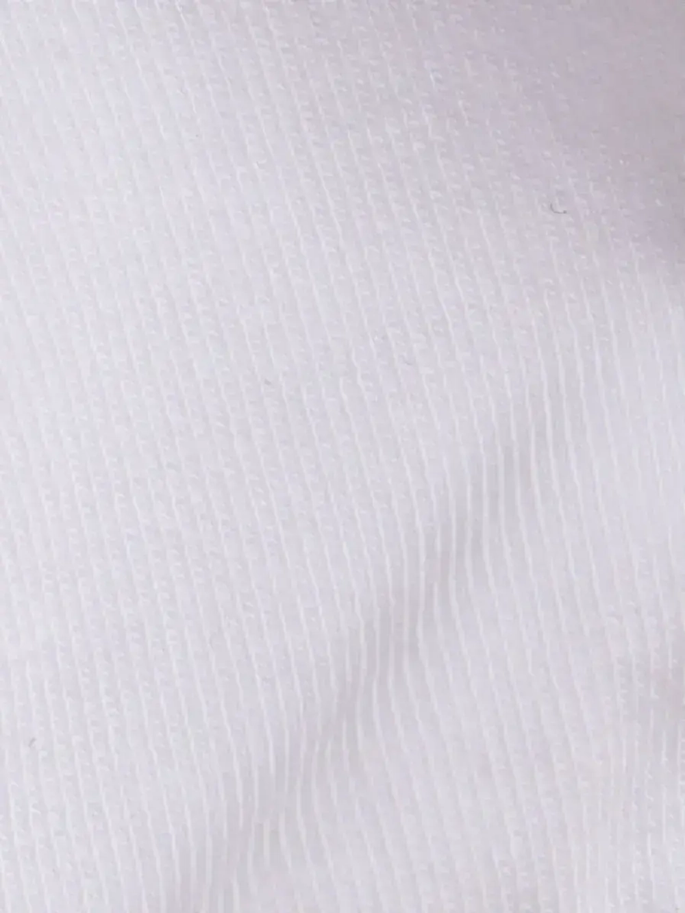 Белый кроп топ на завязках с длинным рукавом