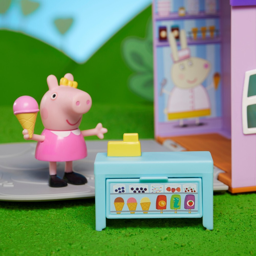 Hasbro Peppa Pig - Набор "Кафе-мороженое" + фигурка Пеппы F4387 / артикул   F2168 F4387  / GTIN 5010993933242