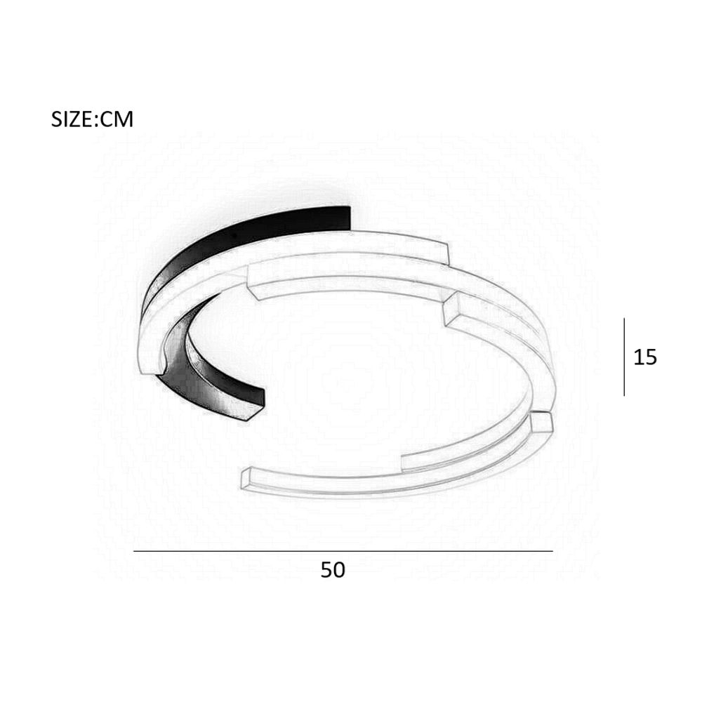 Потолочный Светильник Vima D50 Basic White By Imperiumloft