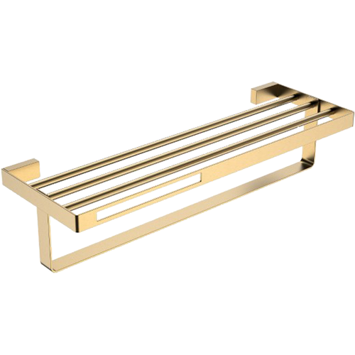 Полка Boheme Q 10947-MG Matt Gold для полотенец