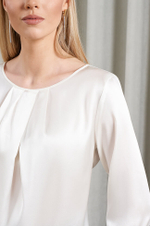 23178 Блузка женская (молочный)