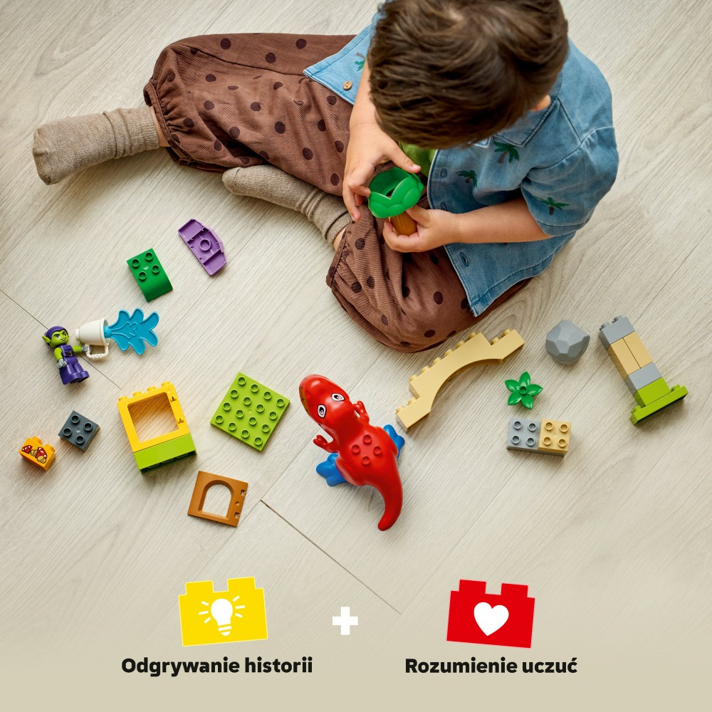 LEGO DUPLO Marvel - Динозавр Спайди-Рекс и Зеленый Гоблин 10463