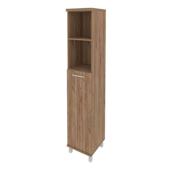 First Шкаф высокий узкий правы KSU-1.6 (R) Дуб Табак 401*432*2060