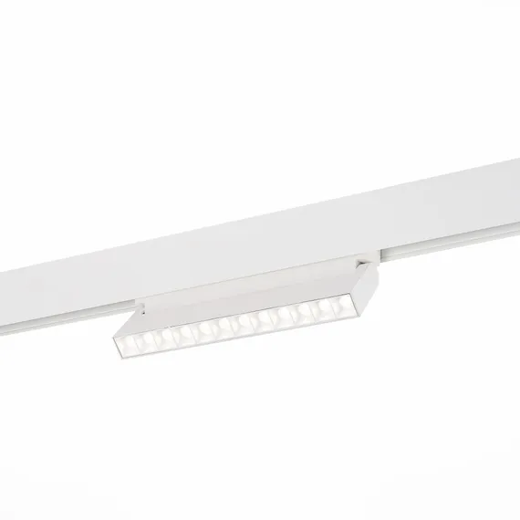 ST364.546.12 Магнитный трековый светильник белый LED 1*12W 4000K 1 009Lm Ra>80 36° IP20 L219xW22xH10 СКАЙЛАЙН 48V