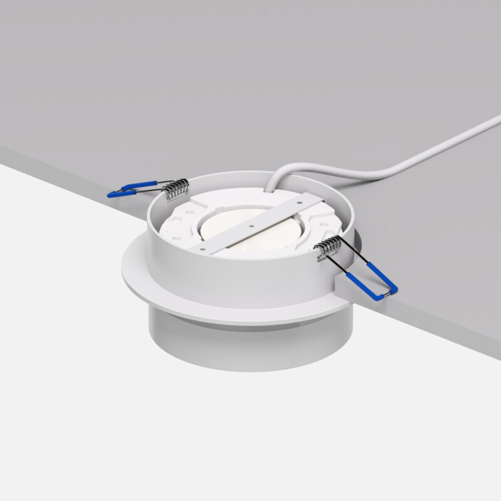 DK2100-WH Встраиваемый светильник NIKO, IP 20, до 15 Вт, GX53, LED, белый, акрил, алюминий