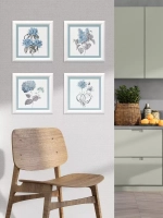 Картины на стену интерьерные набор 4 шт