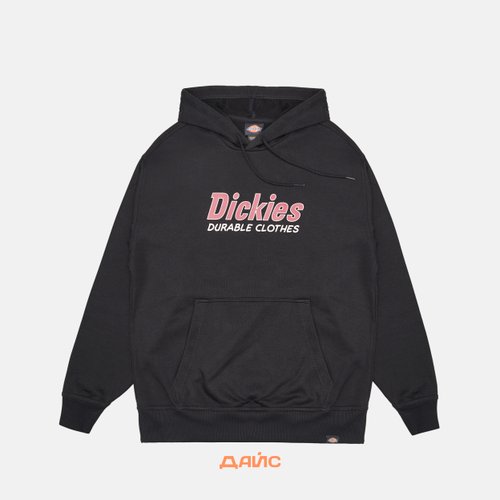 Толстовка мужская Dickies Williston Hoodie артикул:DK0A87NOBLK1 - купить в магазине Дайс