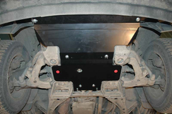 Защита картера и КПП Sheriff для Chevrolet TrailBlazer I (GMT360) 2001-2010 арт.04.1369