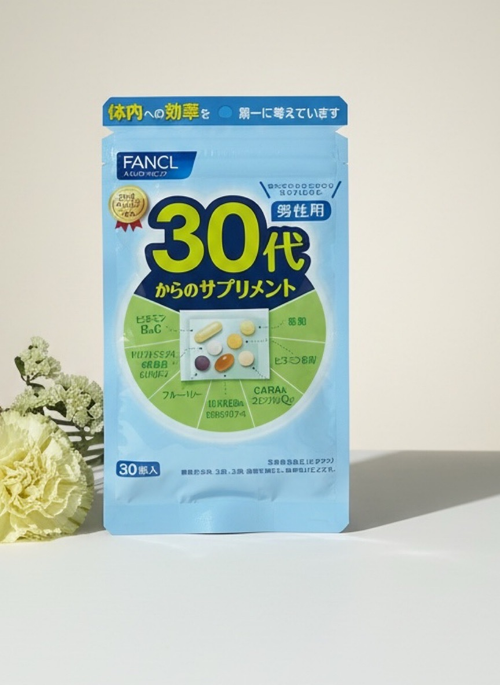 Комплекс витаминов для мужчин старше 30 лет FANCL.  Supplement for Men 30 дней.
