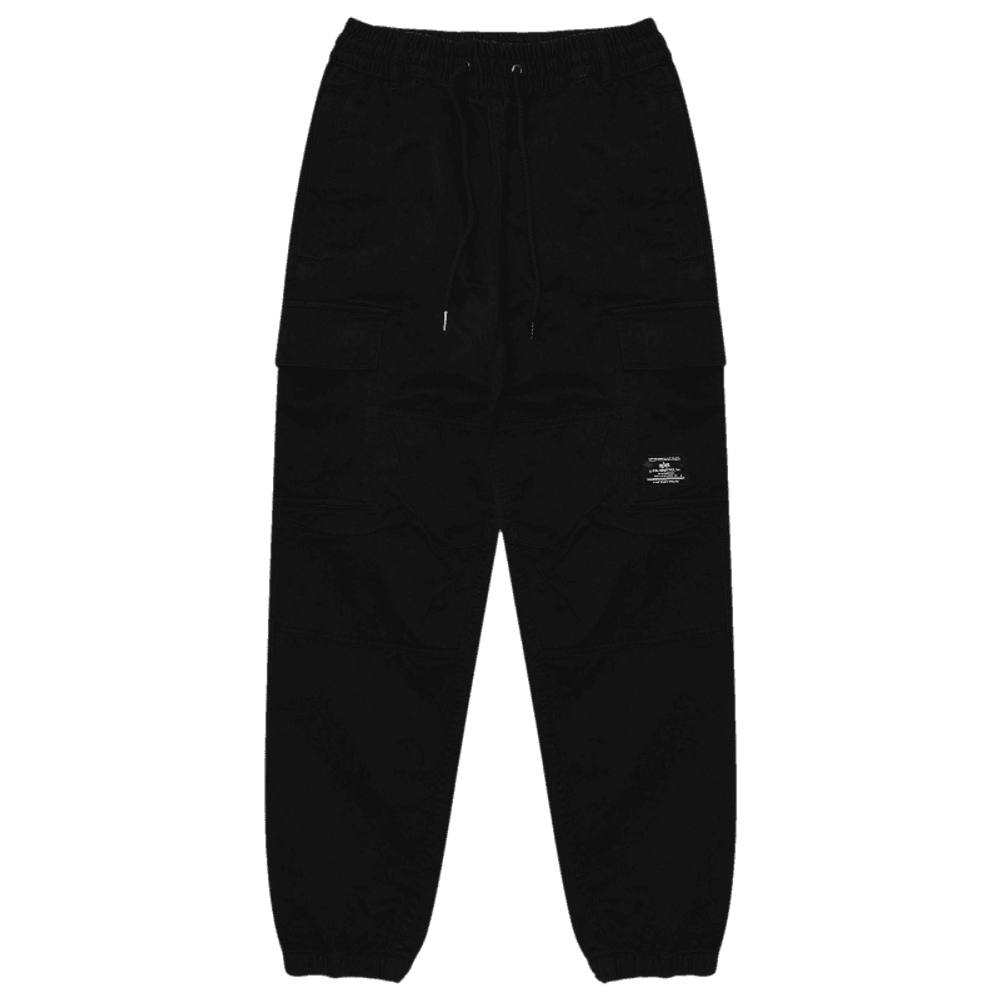 Брюки Alpha Industries Cotton Jogger black (черные)