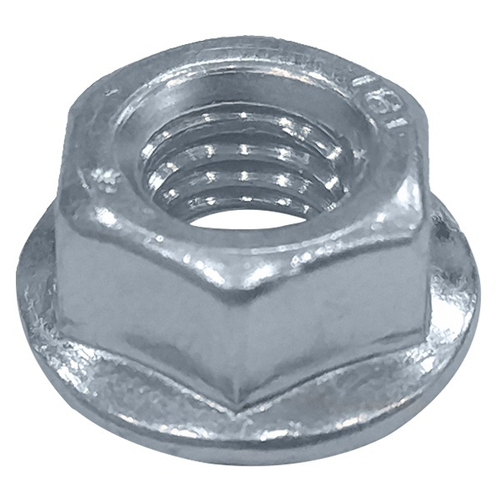 Гайка с насечкой, препятствующей откручиванию М6 оцинкованная DKC CM100600