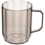 Кружка пластиковая 430мл «Грани», микс цветов