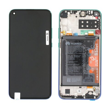 Honor 9C (AKA-L29)  / Дисплейный модуль (в сборе с тачскрином и аккумулятором) (в рамке) (ORIG-SP)