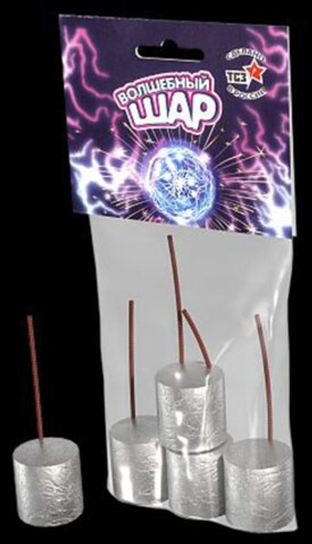 Салют "Волшебный шар" 4шт/уп.