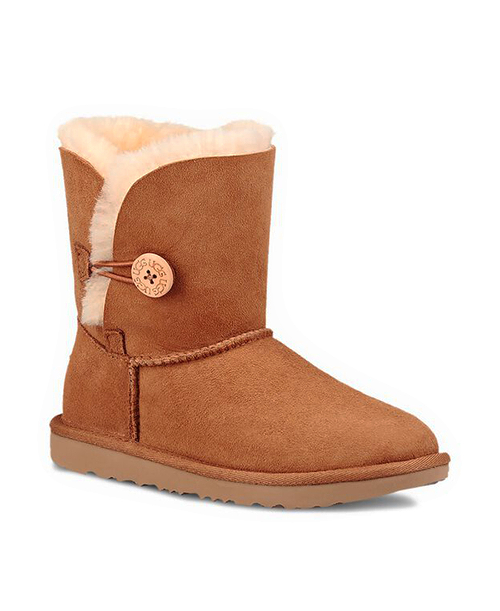Ugg Kids Bailey Button Chestnut