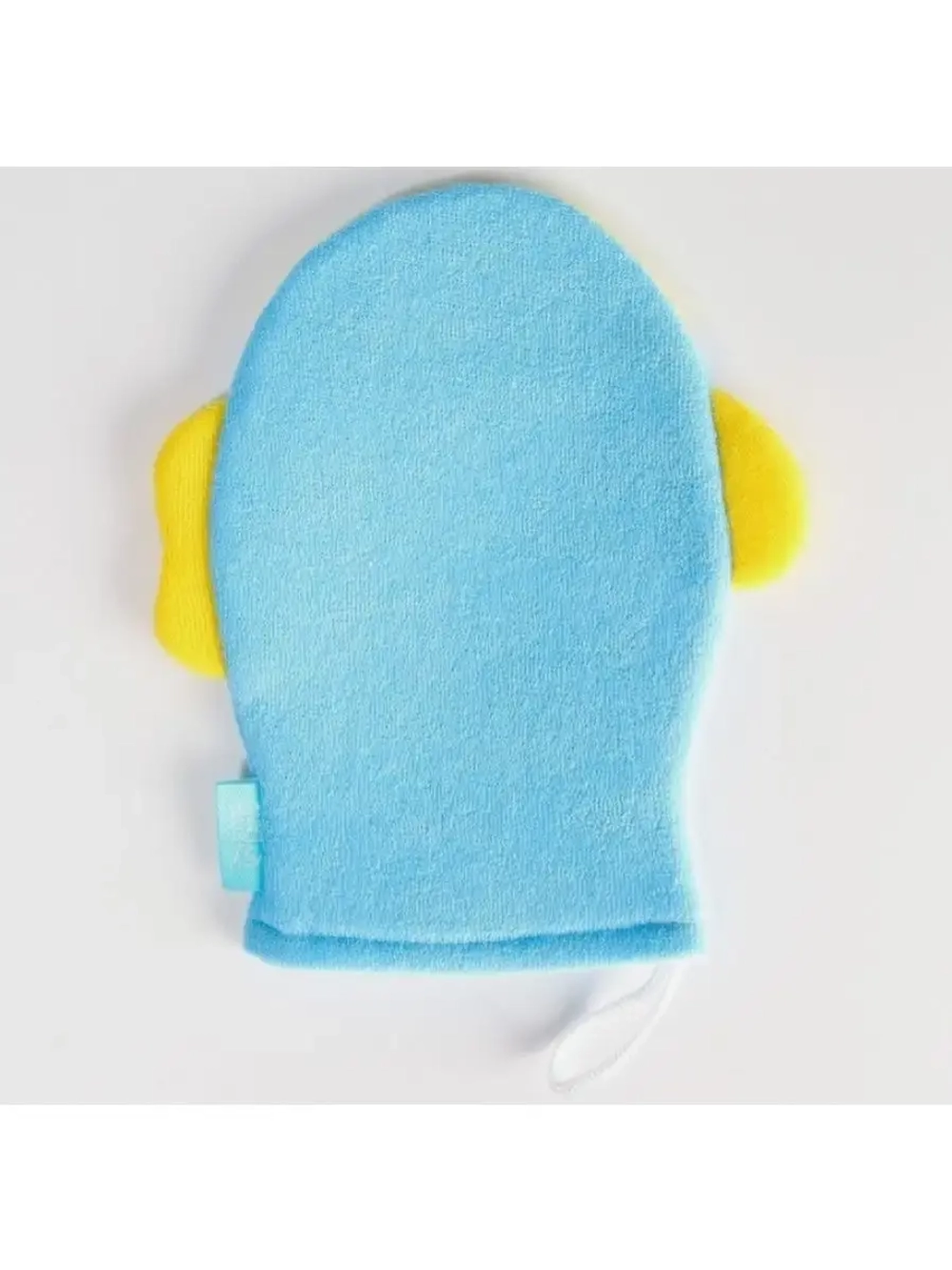 Детская мочалка рукавичка варежка для купания малышей +3мес