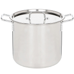 Котел нерж, 40 л, 40х35 см, клепаные ручки, Катунь, Общепит, КТ-ОБ-40 В