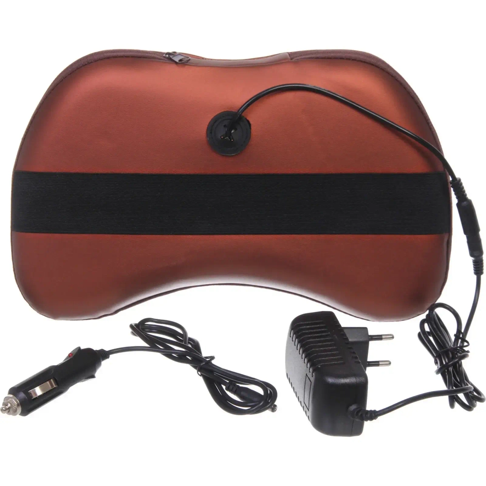 Массажер для тела «Body warm» универсальный (подушка с роликами), 220В