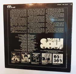 Винтажная виниловая пластинка LP Сборник Thats Soul 4 (Holland 1973)