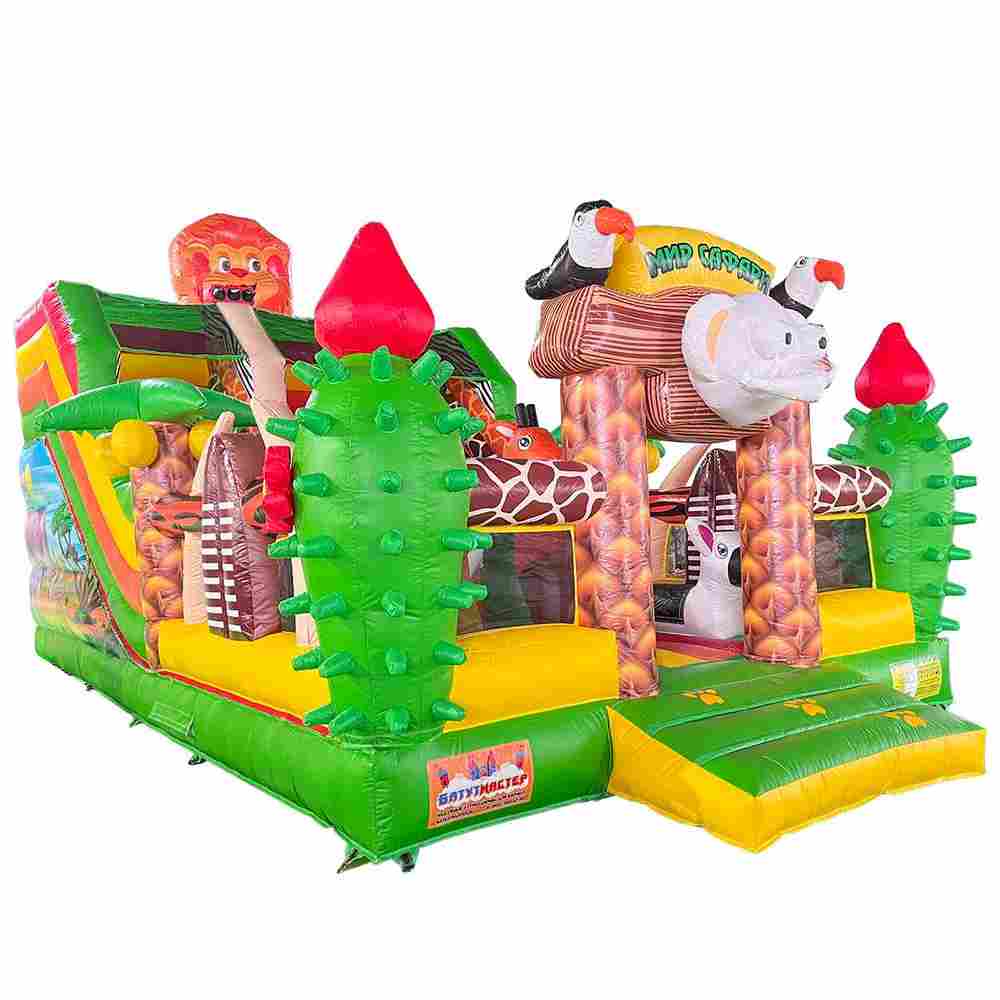 Коммерческий надувной батут «Сафари Ультра 2», 8*5*5 м.