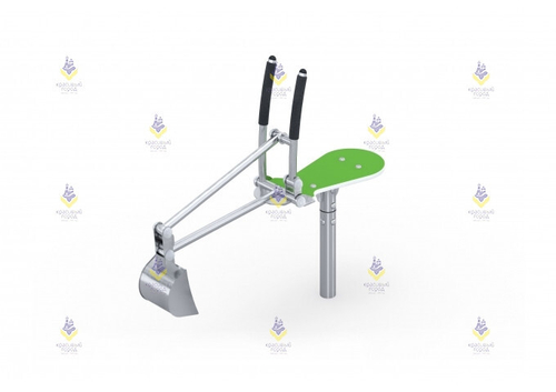 Игровой элемент «Экскаватор-Жук» (зеленый)