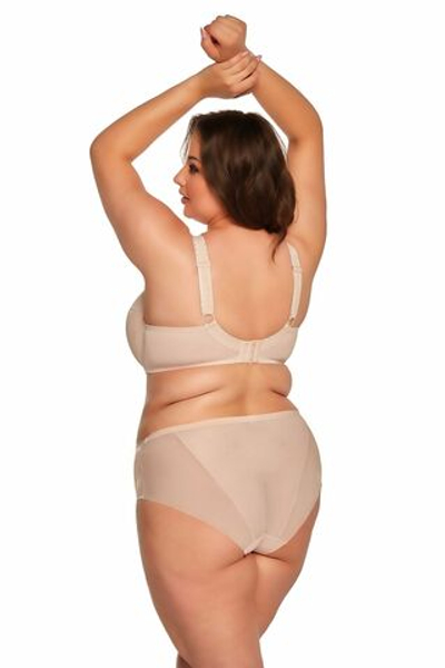 Бюстгальтер Sonia с чашками +size на тонком поролоне (Размер: 105G) (Цвет: белый)