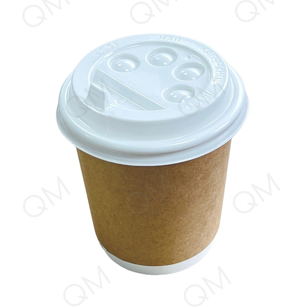 Крышка 90 мм "СтироПласт" для горячих напитков с клапаном (белая) (2000шт/кор)