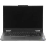 Ноутбук Lenovo LOQ 17IRX10 Core i5 13450HX 16Gb SSD512Gb NVIDIA GeForce RTX5050 8Gb 17.3" IPS FHD (1920x1080) без ОС grey WiFi BT Cam (83JH0089RK)