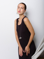 Цепь "Bubble brush" Silver