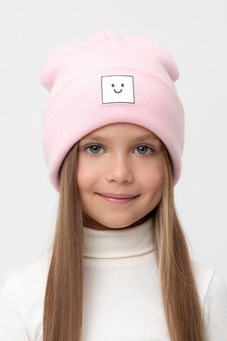 шапка  для девочки  КВ 20397/ш/светлая астра