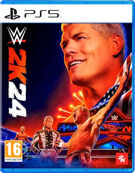 PS5 WWE 2K24 (Б/У, Английская версия, PPSA-16307)